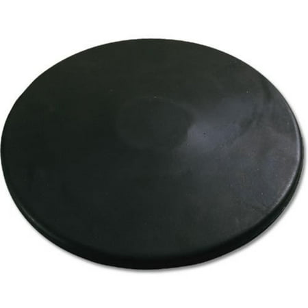 Nelco Practice 1.6K Black Rubber Discus, Excellent for training at the high school or middle school level. By Port a