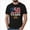 Black, variant on 250 Anniversary USA Shirt Mens American Flag T Shirt Crewneck Pullover Short Sleeve Patriotic Tops (S, Black)