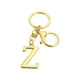 thumbnail image 2 of 1 llavero de metal con letras doradas de la A a la Z, ideal como regalo de Navidad, para decorar el hogar otoñal o para decorar la habitación., 2 of 6