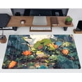 thumbnail image 5 of Anime Frog Mouse Pad Desk Mat Cure Frogs On Rainy Days Green Desk Decor Mat, Large Gaming Mouse Pad for Desk Computer Keyboard Laptop, Desk Decor Home Office Accessories for Girl with Stitched Eges, 5 of 6