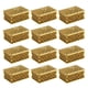 thumbnail image 3 of Elegantes cajas de dulces con diseño de cuadrícula para recuerdos de boda (juego de 12) Un oro, 3 of 9