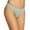 Reef Green, variant on Womens Veronica Solid Ribbed Swim Bottom Separates Ivory XS