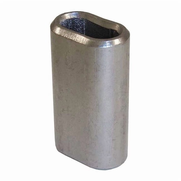 Loos Wire Rope Sleeve,1/8 In,304 SS SL11-4