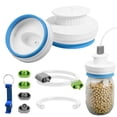 thumbnail image 1 of Mason Jar Sealer kit for FoodSaver Vacuum Sealer, Regular and Wide Mouth Mason Jar Vacuum Sealer Ki, 1 of 6