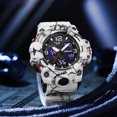 thumbnail image 3 of Reloj electrónico para exteriores, resistente al agua, de camuflaje, deportivo, luminoso, multifunción, reloj de pulsera, 3 of 6