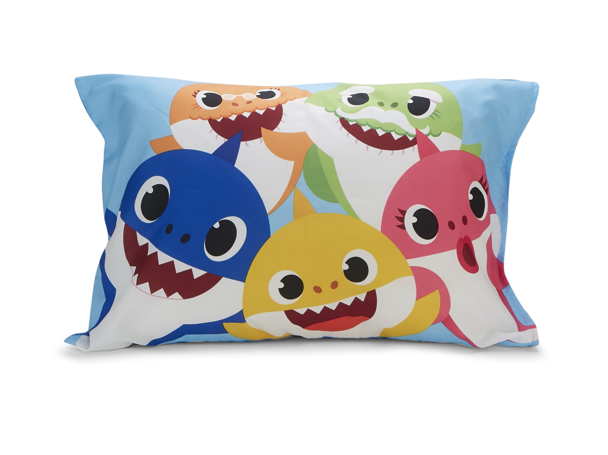 Baby Shark 4 Piece Toddler Bedding Set Toddler Bed Blue