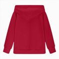 thumbnail image 6 of YIWULA Hoodies For Teen Girls Trendy Preppy Tween Girls Hooded Sweatshirt Long Sleeve Shirts Youth Cute Clothes With Pocket(D,Red), 6 of 8