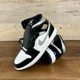 thumbnail image 1 of N I-K-E A i r-Jor-dan 1 Mid Mens Size 12 Black White Metallic Gold Silver HV0789 010, 1 of 6