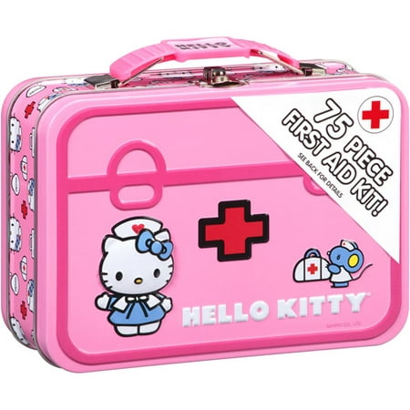 Hello Kitty First Aid Kit 75 pc Walmart com