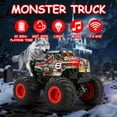 thumbnail image 3 of VKFVKF RC Monster Trucks, Remote Control Car with Light & Sound, 360° Rotating RC Stunt Car for Boys, 3 of 9