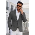 thumbnail image 3 of COOFANDY Men's Casual Blazer Lightweight Sport Coat One Button Suit Jacket, 3 of 6