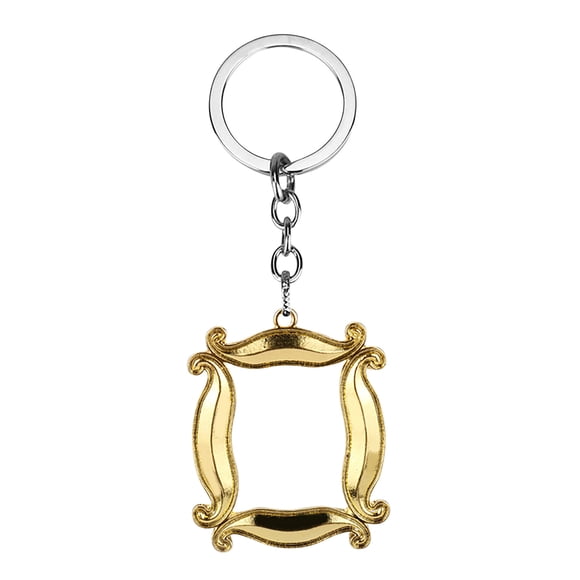 Llaveros para mujer, llavero de billetera, llavero de auto, lindo llavero conmemorativo con marco de fotos para conmemorar a la familia y llavero.