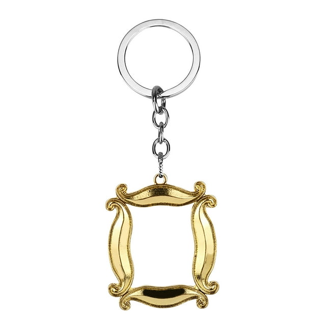 Dvkptbk Key Chain Memorial Photo Frame Keychain to Commemorate Family And Jewelry
