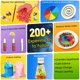 thumbnail image 2 of Kit de experimentos científicos JOPSHEEN 200+ para niños con Lab Volcano, 2 of 6