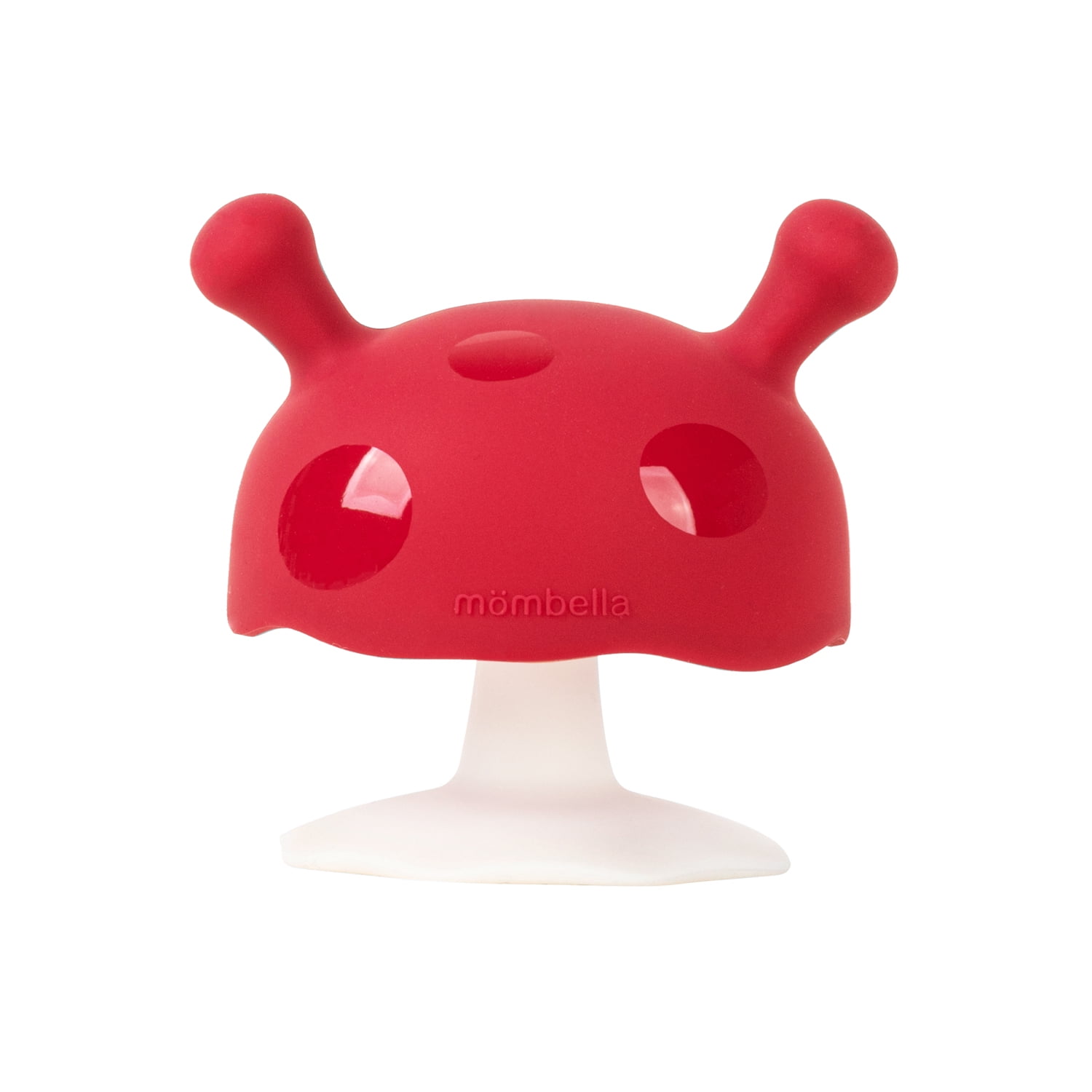 Mombella Mimi Mushroom Silicone Soothing Teether Toy for 06month