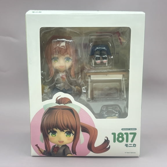 Q Version 2283# Yuri 1817# Monika 2250# Sayori Doki Doki Literature Club Cute Posable Anime Action Figure Decoration Model Toys