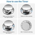 thumbnail image 5 of Minuteur De Cuisine Mcanique(argent), Minuterie Magntique Adsorbable, Minuterie Rutilisable En Acier Inoxydable Tanche, Compte Rebours De 60 Minu, 5 of 5