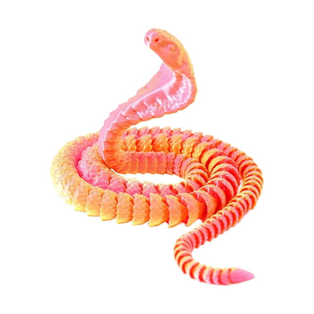 Jouet de Décoration Intérieure Flexible en 3D Impression Animale Jouet de Bureau Administratif