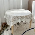 thumbnail image 5 of Cheers.US 2 Pcs Rectangle Small Table Cloth Lace Macrame Vintage Tablecloth Shabby Chic Embroidered Oblong Table Cover for Wedding Banquet Holiday Long Dinner Tables&nbsp;, 5 of 7