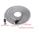 thumbnail image 2 of LABLT New 100ft Stainless Steel Metal Garden Water Hose Pipe Flexible Lightweight, 2 of 6