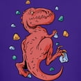 thumbnail image 3 of CafePress - Trex Indoor Rock Climbing T Shirt - Dark T-Shirt Kids XS-XL, 3 of 4