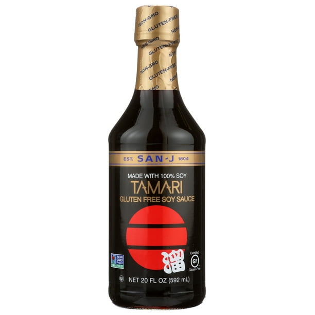 San J Tamari Soy Sauce, 20 Fl Oz