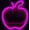 Pink, variant on LINLIN Neon Sign, Apple Neon Sign LED Neon Light Night Lamp USB Battery Powered Led Neon Light Sign Bedroom Wall Decor
