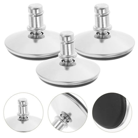 Raindrops 5pcs Heavy Duty Adjustable Furniture Feet Office Chair Leveling Legs Swivel Base For Under Desk Replacement Part
