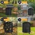 thumbnail image 5 of Funda impermeable para barbacoa, protector de parrilla de tela Oxford 210D, lona duradera para barbacoa al aire libre, 58 x 77 cm, 5 of 5