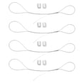 thumbnail image 3 of 4pcs Basketball Net String Fixing Cord Netting Accessory Basketball Net Rope Hoop Net Threading Replacement Threading String, 3 of 5
