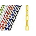 thumbnail image 3 of US Weight (Made in USA) 2" x 50' Yellow Plastic Safety Chain ft. SunShield UV Resistant Technology, 3 of 4
