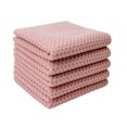 thumbnail image 1 of Hioecau 5Pcs Microfiber Dishcloths Absorbent Textured Reusable Rag Kitchen Cleaning Cloth for Washing Dishes Wiping Glassware, 1 of 8