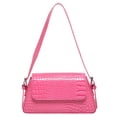 thumbnail image 1 of Bolso Mano Pequeño Cuadrado Compras para Mujer Con Solapa Charol PU, 1 of 9