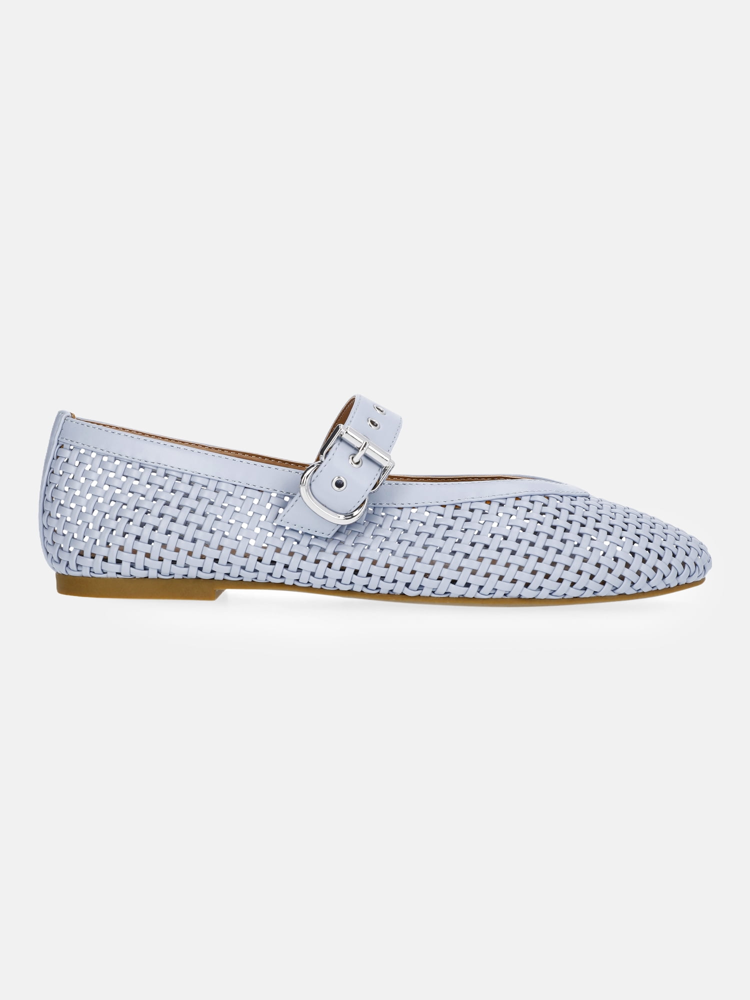 Free Assembly Women's Woven Mary Jane Ballet Flats