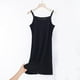 thumbnail image 1 of Camisón largo para mujer, blusa lisa, informal, a la moda, con cuello redondo, regular, sin mangas, 1 of 3