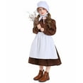 thumbnail image 2 of WEAIXIMIUNG Robes pour Filles 4T à 5T Enfants Festival Européen Scène Jeu Robe de Ferme Rurale Vêtements pour Enfants, 2 of 6