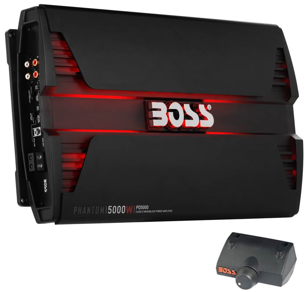 Boss Audio PD5000 Phantom 5000 Watt Monoblock, Class D Car Amplifier