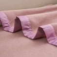 thumbnail image 5 of JML Contemporary Pink Satin, Fleece Reversible Bed Blanket Twin, 5 of 5