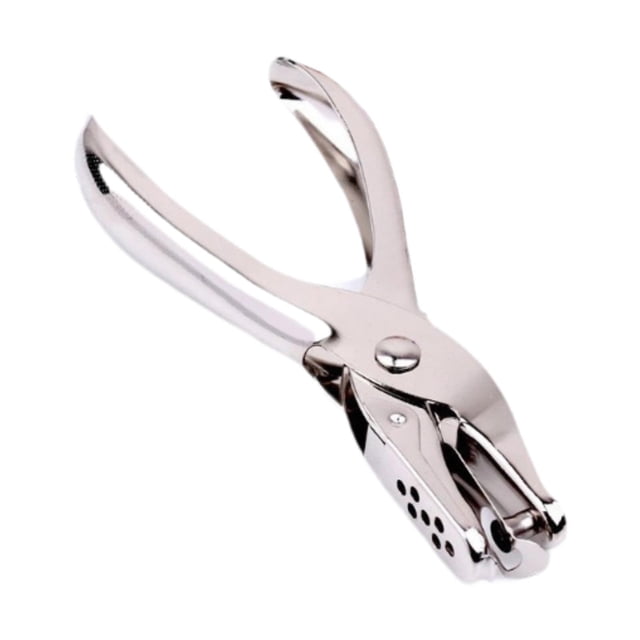Handheld Circle Punch Paper Paper Holeer de 6 mm de diámetro Single Hole Punch de un solo agujero para etiquetas Tarjetas de cartón Aula de