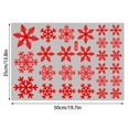 thumbnail image 3 of Goodw7 Snowflake Window Stickers Static Clings, Merry Christmas Decals for Glass Doors Tiles, Removable Holiday Home Decorations Without Glue Residue, 3 of 5