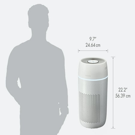 Homedics - PetPlus True Hepa Air Purifier for Large Rooms - White