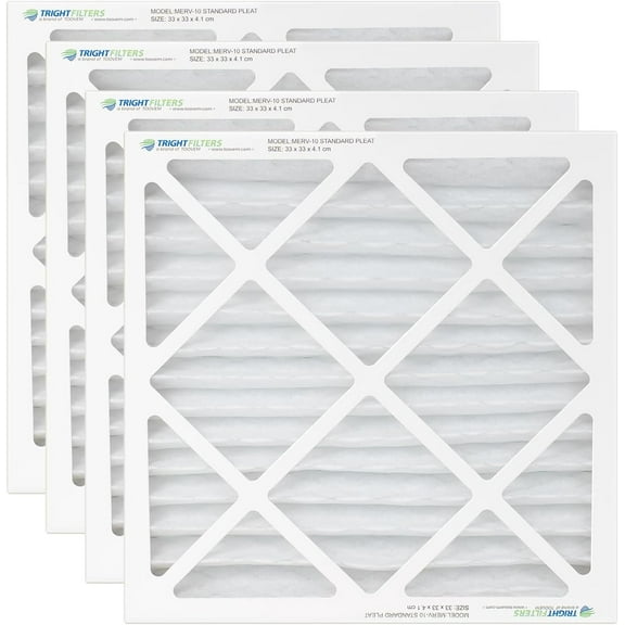 PuriSystems MERV-10 Air Scrubber Filter Replacement for PuriCare S1, S1 UV, and S1 UVIG, 4 Pack