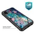 thumbnail image 5 of Samsung Galaxy A10E Case, Rosebono Hybrid IMD Design Graphic Anti-Scratch Fashion Cute Colorful Silicone Skin Cover Armor Case for Samsung Galaxy A10E (Galaxy Mandala), 5 of 5