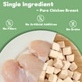 thumbnail image 3 of Freeze Dried Chicken Cat Treats  21.3 oz, Single Ingredient Chicken High Protein Pet Training Snacks or Food Topper for Cats & Dogs, 3 of 8
