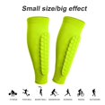 thumbnail image 2 of Ettsollp Football Shin Guards 1 Pair Soccer Sports Shin Guards High Impact Resistant Anti-collision Calf Protection Football Protective Gear for Adults Men, 2 of 8