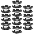 thumbnail image 1 of Raindrops 10Pcs Mountain Bike Front Fork Alloy Black Rigid Sunflower Design for Bicycle Maintenance, 1 of 8
