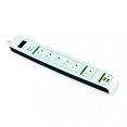thumbnail image 1 of AVF Surge Protector - 6 Outlets, 2.5 ft., 1600 Joules - 2 USB Ports - Black/Whit, 1 of 1