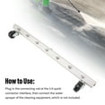 thumbnail image 3 of Pressure Washer Water Broom, Easy Installation Undercarriage Cleaner 7 Holes 65cm  for Courtyard, 3 of 7