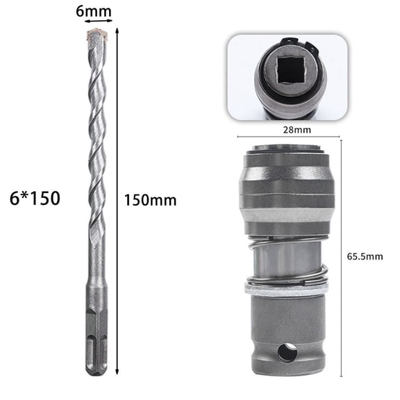 Electric Wrench Converter Wrench to Electric hammer Converters for drilling set