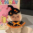 thumbnail image 4 of ​​LYINGF Handmade Knitted Witch Pumpkin Outfit for 17cm Dolls - Artisanal Costume Set with Vintage Style, Detailed Doll Dress-Up Collection for Themed Displays​​, 4 of 4